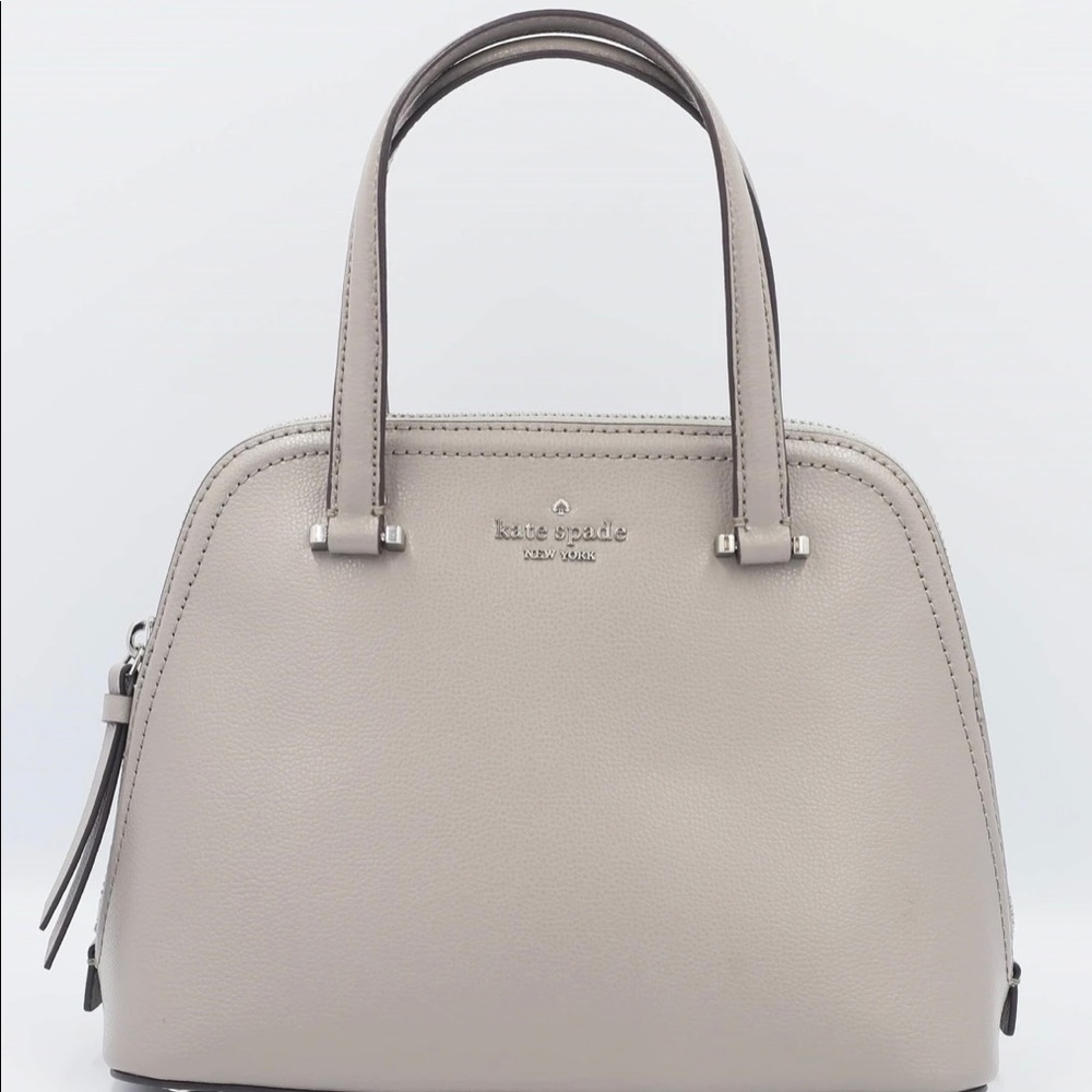 Kate Spade small dome satchel soft Taupe